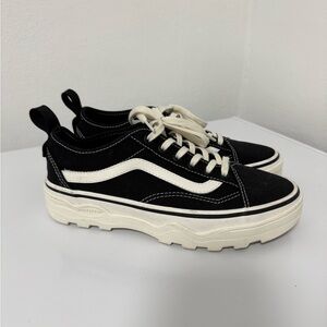 Vans Black and White Women's Shoes